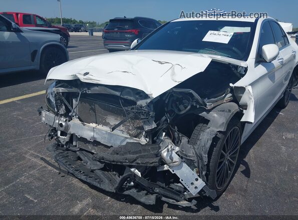 W1KWF8DB1MR652085 2021 MERCEDES-BENZ C-CLASS Белый Вид спереди