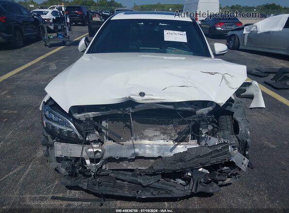 W1KWF8DB1MR652085 2021 MERCEDES-BENZ C-CLASS Белый Вид щитка приборов
