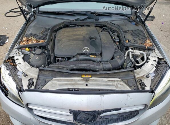 W1KWF8DB2LR577380 2020 MERCEDES-BENZ C Серебряный Вид задней части салона