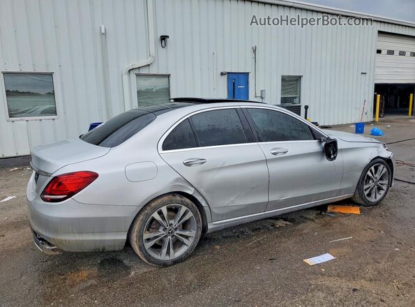 W1KWF8DB2LR577380 2020 MERCEDES-BENZ C Серебряный Задняя правая четверть