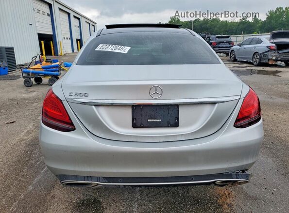 W1KWF8DB2LR577380 2020 MERCEDES-BENZ C Серебряный Вид сзади