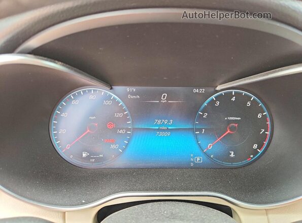 W1KWF8DB2MR618852 2021 MERCEDES-BENZ C Black Սարքավորումների վահանակի տեսք