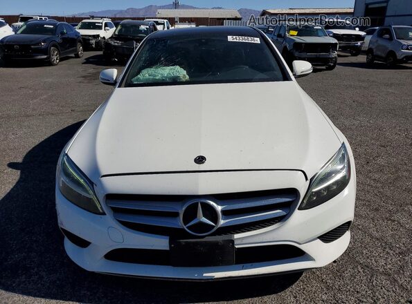 W1KWF8DB3MR617824 2021 MERCEDES-BENZ C White Դիմացի տեսք