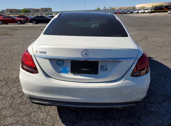 W1KWF8DB3MR617824 2021 MERCEDES-BENZ C White Հետևի տեսք