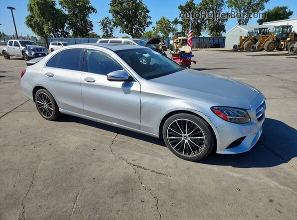 W1KWF8DB3MR621100 2021 MERCEDES-BENZ C Silver Передня права чверть