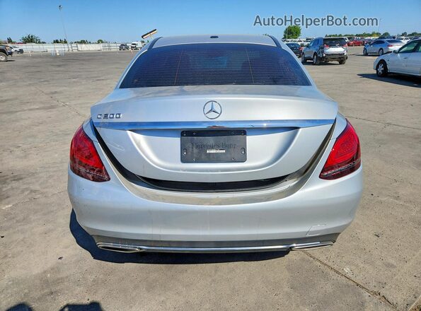W1KWF8DB3MR621100 2021 MERCEDES-BENZ C Silver Вид ззаду