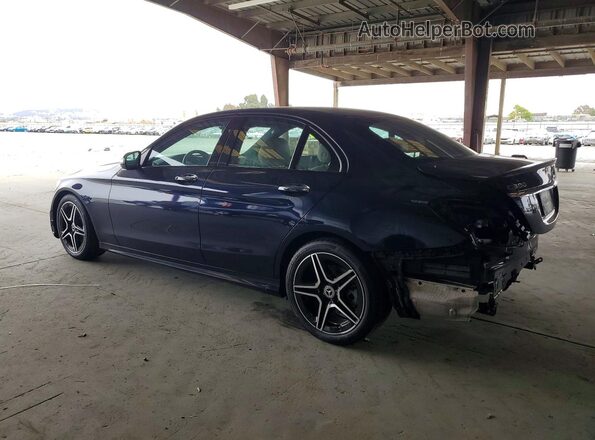 W1KWF8DB3MR638284 2021 MERCEDES-BENZ C Синий Задняя левая четверть