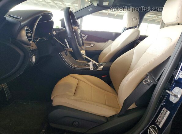 W1KWF8DB3MR638284 2021 MERCEDES-BENZ C Синий Вид салона спереди