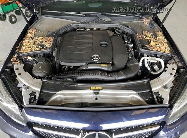 W1KWF8DB3MR638284 2021 MERCEDES-BENZ C Синий Вид задней части салона