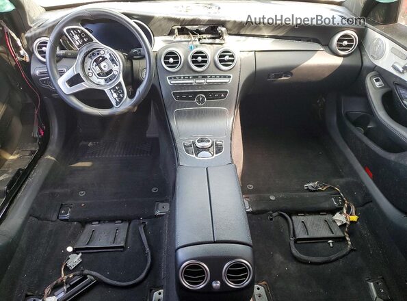 W1KWF8DB4MR644983 2021 MERCEDES-BENZ C Black Dashboard view