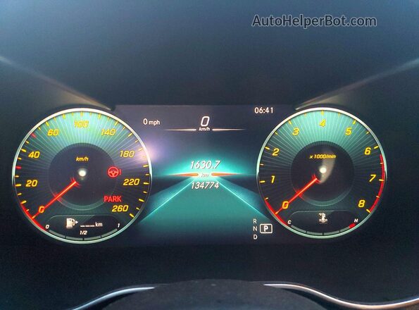 W1KWF8DB5MR637556 2021 MERCEDES-BENZ C Black Vista del cuadro de instrumentos