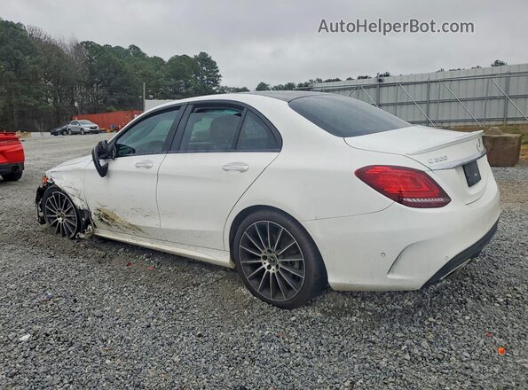 W1KWF8DB6LR588964 2020 MERCEDES-BENZ C White Trasero izquierdo