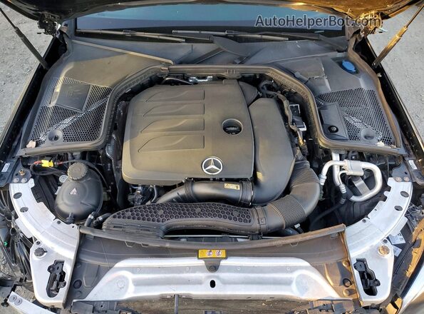 W1KWF8DB7MR621374 2021 MERCEDES-BENZ C Черный Вид задней части салона
