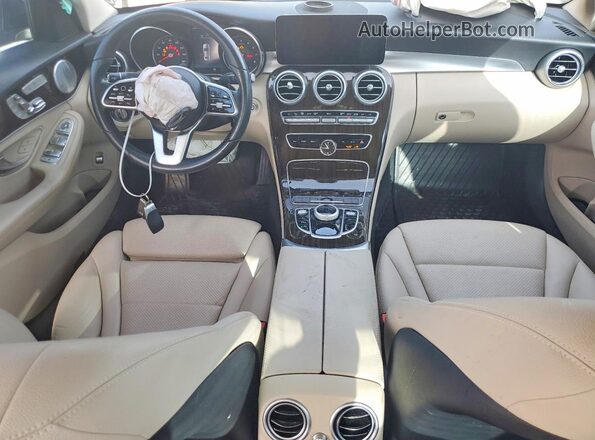 W1KWF8DB9LR594628 2020 MERCEDES-BENZ C Blue Առջևի վահանակի տեսք