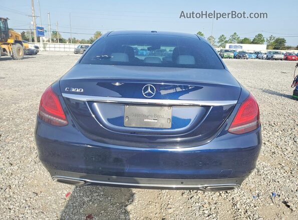 W1KWF8DB9LR594628 2020 MERCEDES-BENZ C Blue Հետևի տեսք