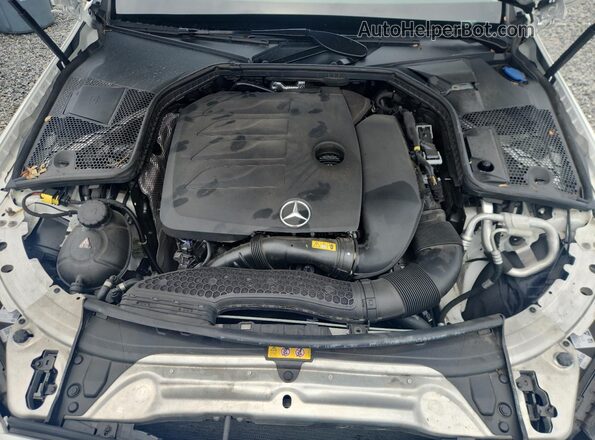 W1KWF8DB9MR638628 2021 MERCEDES-BENZ C Белый Вид задней части салона