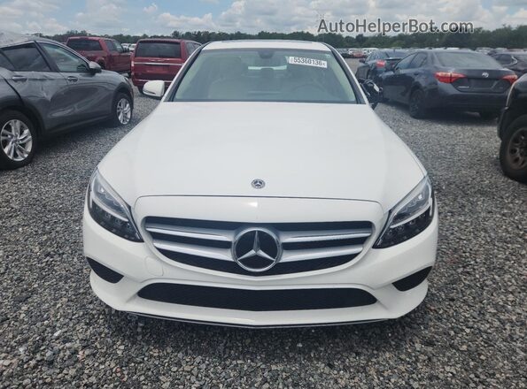 W1KWF8DB9MR638628 2021 MERCEDES-BENZ C Белый Вид спереди
