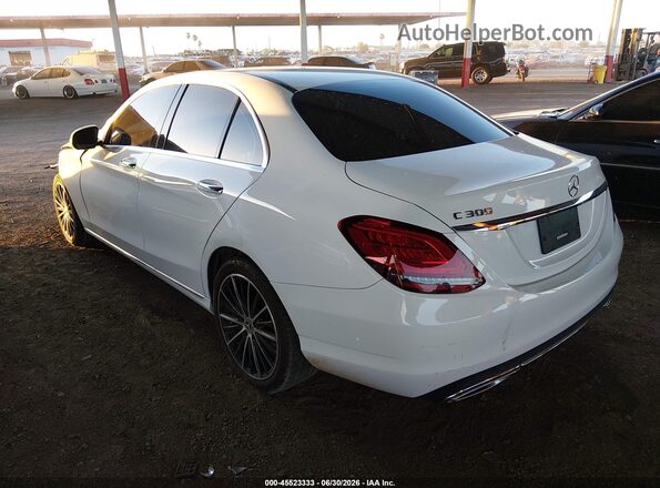 W1KWF8DBXLR582309 2020 MERCEDES-BENZ C-CLASS White Rear left