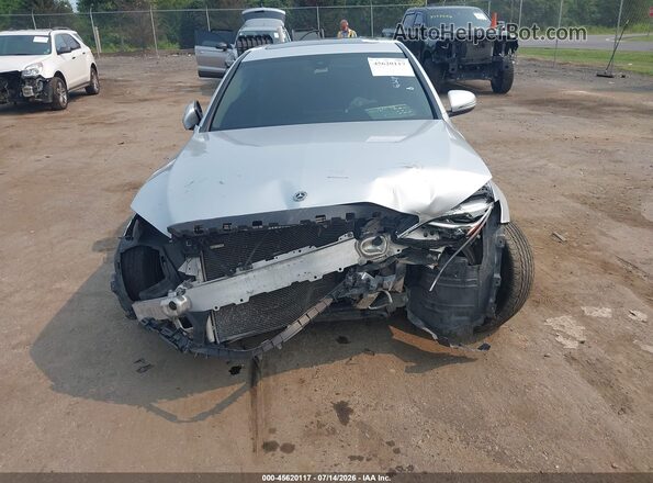 W1KWF8DBXMR622082 2021 MERCEDES-BENZ C-CLASS Серебряный Вид спереди
