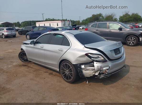 W1KWF8DBXMR622082 2021 MERCEDES-BENZ C-CLASS Серебряный Задняя левая четверть