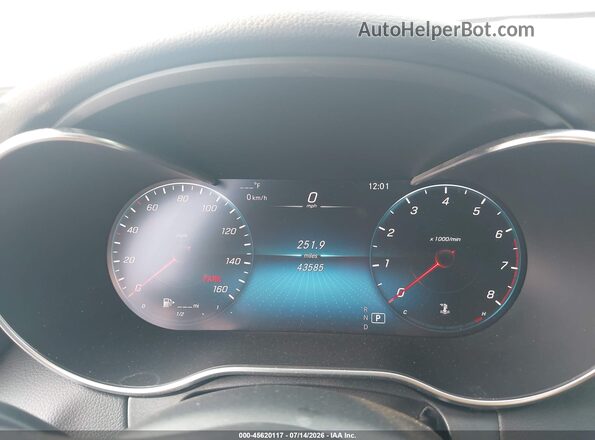W1KWF8DBXMR622082 2021 MERCEDES-BENZ C-CLASS Серебряный Вид задних сидений