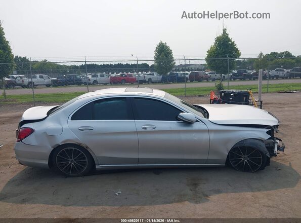 W1KWF8DBXMR622082 2021 MERCEDES-BENZ C-CLASS Серебряный Вид задней части салона