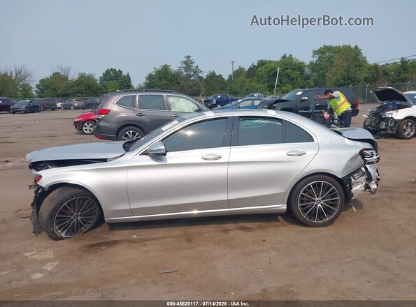 W1KWF8DBXMR622082 2021 MERCEDES-BENZ C-CLASS Серебряный Панорамный вид салона 360°