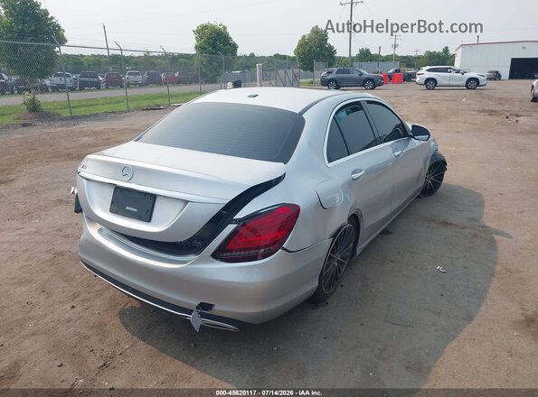 W1KWF8DBXMR622082 2021 MERCEDES-BENZ C-CLASS Серебряный Задняя правая четверть