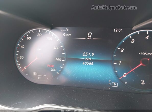 W1KWF8DBXMR622082 2021 MERCEDES-BENZ C-CLASS Серебряный 
