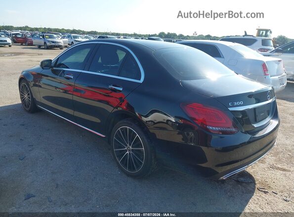 W1KWF8DBXMR625869 2021 MERCEDES-BENZ C-CLASS Черный Задняя левая четверть