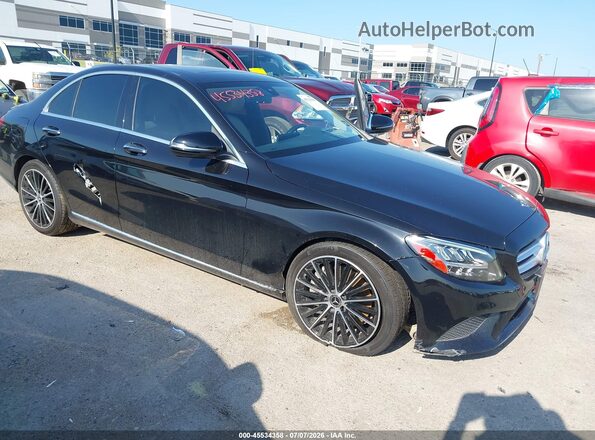 W1KWF8DBXMR625869 2021 MERCEDES-BENZ C-CLASS Черный Вид спереди