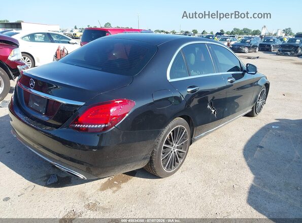 W1KWF8DBXMR625869 2021 MERCEDES-BENZ C-CLASS Черный Задняя правая четверть