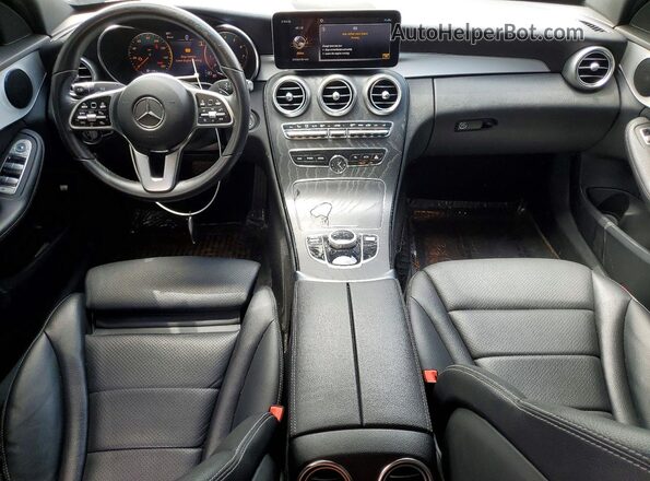 W1KWF8DBXMR648701 2021 MERCEDES-BENZ C Black Dashboard view