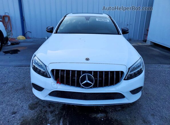 W1KWF8DBXMR653526 2021 MERCEDES-BENZ C White Դիմացի տեսք
