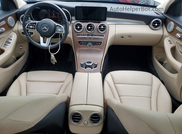 W1KWF8EB0MR652660 2021 MERCEDES-BENZ C White Vista del salpicadero