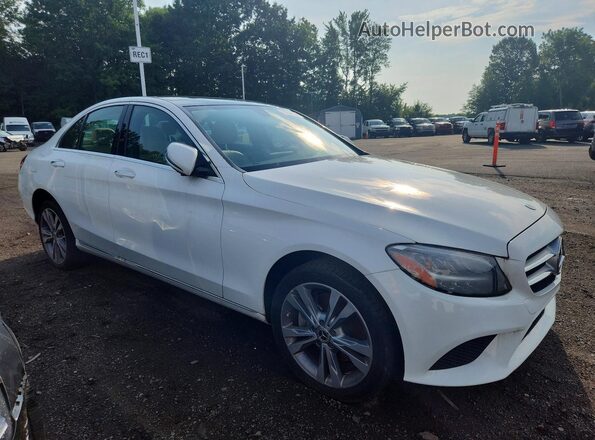 W1KWF8EB0MR652660 2021 MERCEDES-BENZ C White Delantero derecho