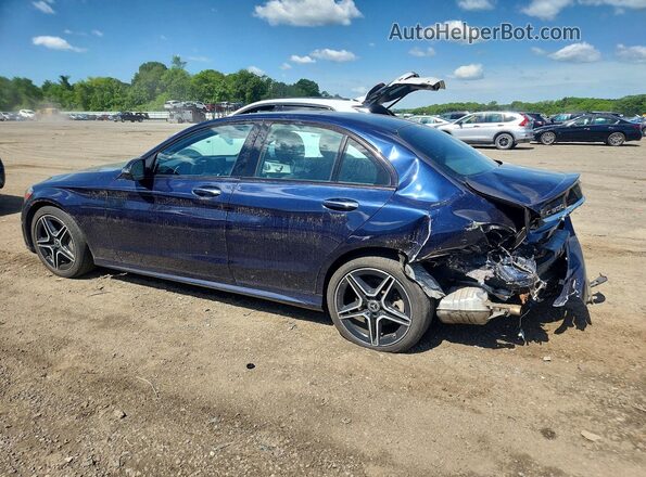 W1KWF8EB1LR592550 2020 MERCEDES-BENZ C Blue Задня ліва чверть