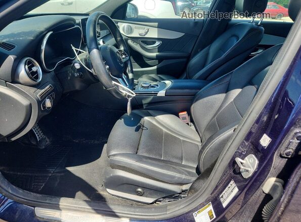 W1KWF8EB1LR592550 2020 MERCEDES-BENZ C Blue Вид салону спереду