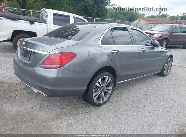 W1KWF8EB3MR626005 2021 MERCEDES-BENZ C-CLASS Gray Trasero derecho