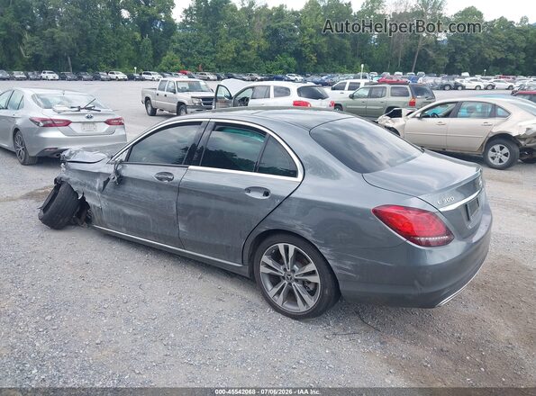 W1KWF8EB3MR626005 2021 MERCEDES-BENZ C-CLASS Gray Trasero izquierdo