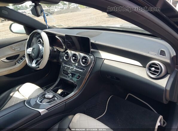 W1KWF8EB5LR574097 2020 MERCEDES-BENZ C-CLASS Черный Вид салона спереди
