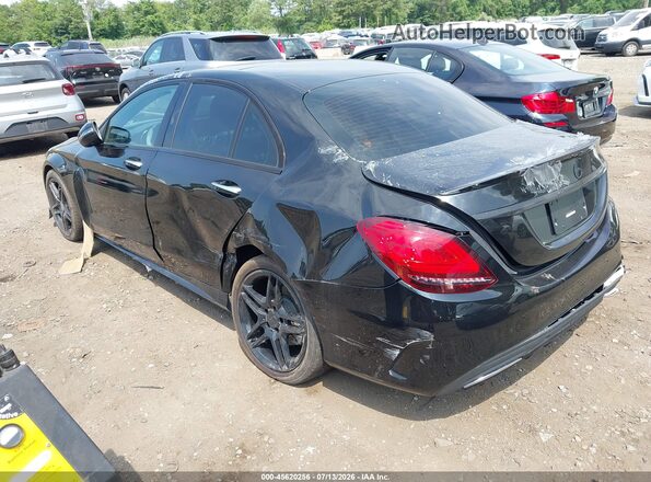 W1KWF8EB5LR574097 2020 MERCEDES-BENZ C-CLASS Черный Задняя левая четверть