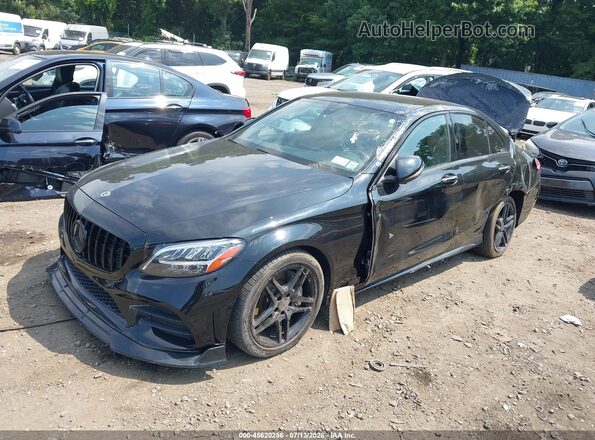 W1KWF8EB5LR574097 2020 MERCEDES-BENZ C-CLASS Черный Передняя левая четверть