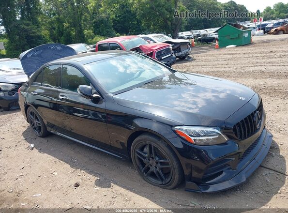 W1KWF8EB5LR574097 2020 MERCEDES-BENZ C-CLASS Черный Вид задней части салона