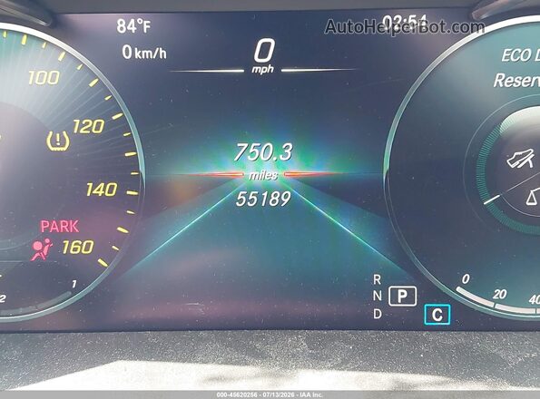 W1KWF8EB5LR574097 2020 MERCEDES-BENZ C-CLASS Черный Вид задних сидений