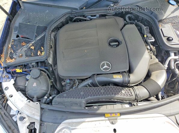 W1KWF8EB5MR621839 2021 MERCEDES-BENZ C Синий Вид задней части салона