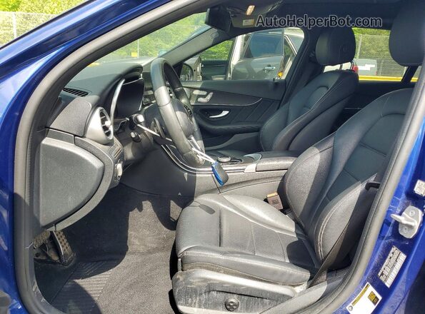 W1KWF8EB5MR621839 2021 MERCEDES-BENZ C Синий Вид салона спереди
