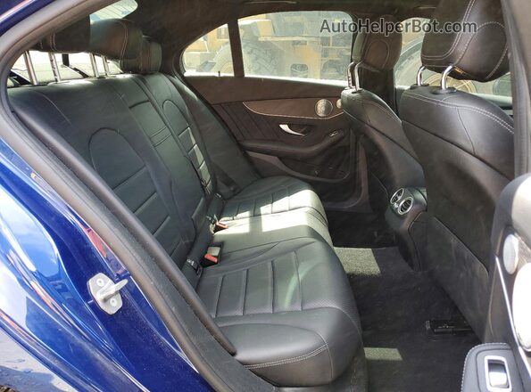 W1KWF8EB5MR621839 2021 MERCEDES-BENZ C Синий Вид задних сидений