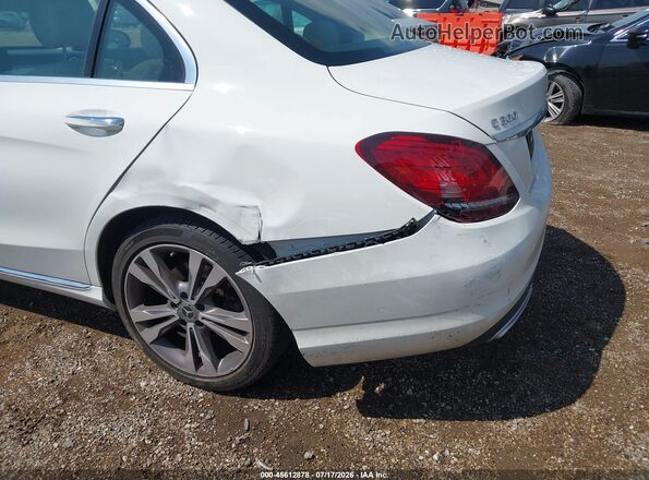 W1KWF8EB5MR626202 2021 MERCEDES-BENZ C-CLASS Белый Вид спереди