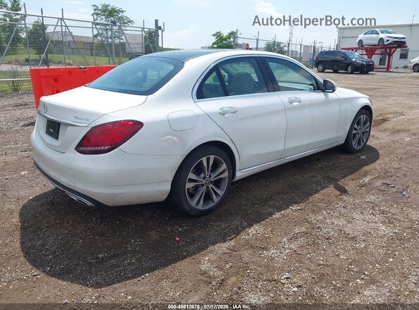 W1KWF8EB5MR626202 2021 MERCEDES-BENZ C-CLASS Белый Задняя правая четверть